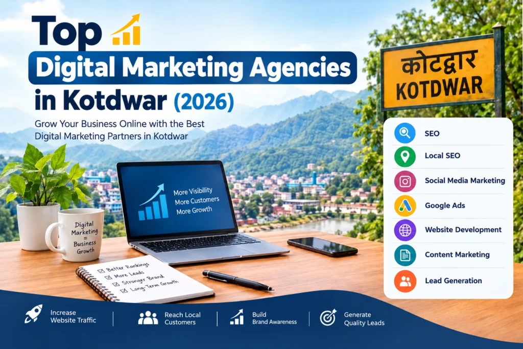 Top Digital Marketing Agencies in Kotdwar 